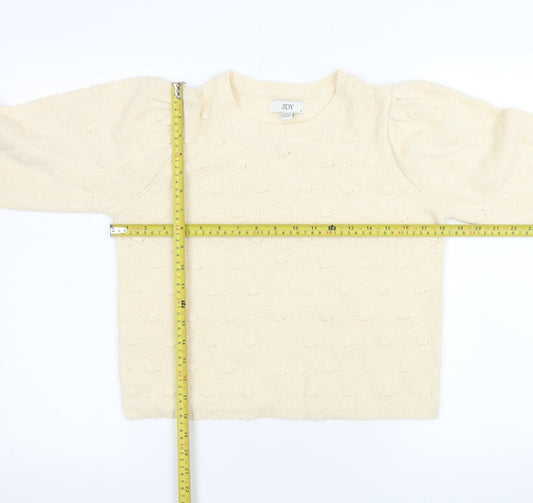 Womens UK Size S JDY Ivory Pullover Jumper
