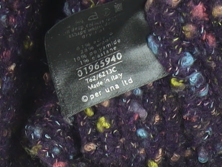 Womens UK Size XL Marks and Spencer Purple Pullover Jumper