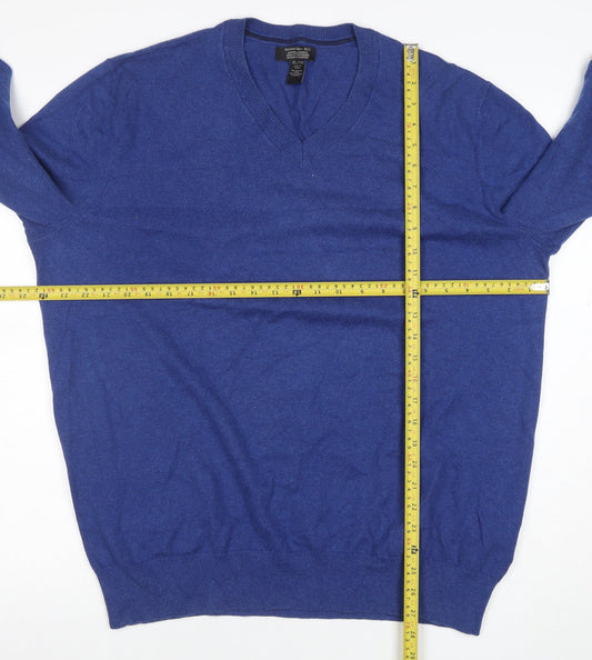 Mens UK Size XL Banana Republic Blue Pullover Jumper