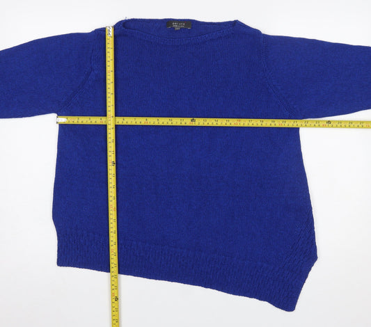 Womens UK Size 20 Marks and Spencer Blue Pullover Jumper