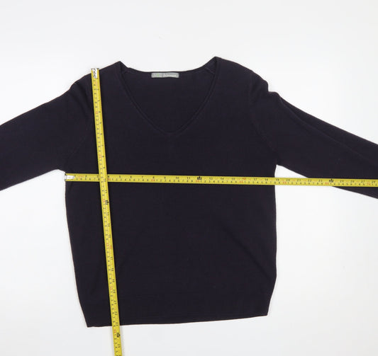 Womens UK Size 14 Marks and Spencer Purple Pullover Jumper