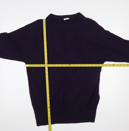 Womens UK Size L Kaliko Purple Pullover Jumper