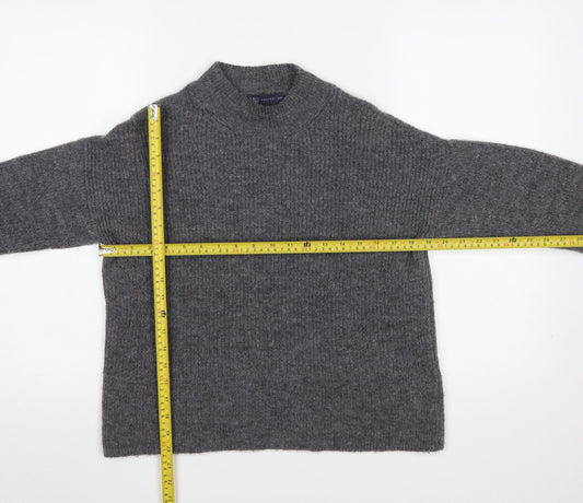 Womens UK Size S Marks and Spencer Grey Pullover Jumper