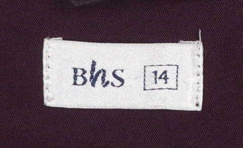 Womens UK Size 14 BHS Regular Purple Blazer