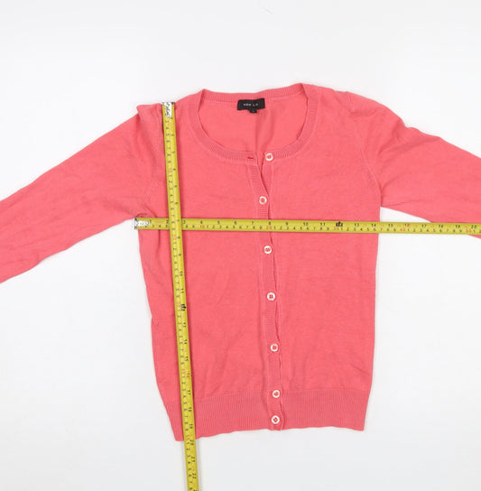 Womens UK Size 6 New Look Pink Cardigan Jumper