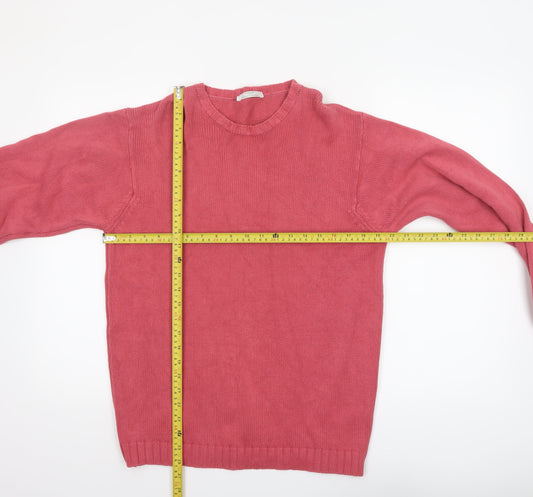 Womens UK Size S Marks and Spencer Pink Pullover Jumper