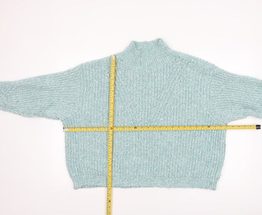 Womens UK Size XL Marks and Spencer Green Pullover Jumper