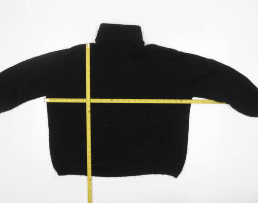 Womens UK Size S ASOS DESIGN Black Pullover Jumper