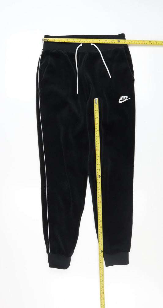 Mens UK Size XS Nike Regular Fit Jogger Black Trousers