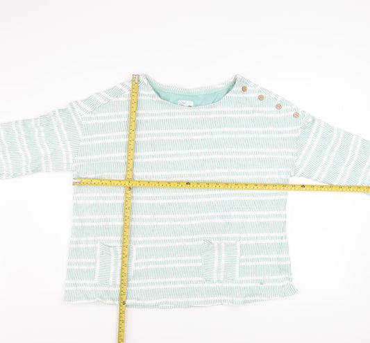 Womens UK Size 20 Mantaray Green Pullover Sweatshirt