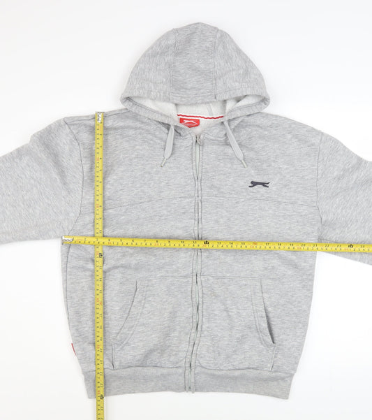 Mens UK Size L Slazenger Grey Gym & TrainingRunning & JoggingWalking Jacket