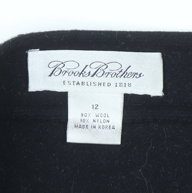 Womens UK Size 12 Brooks Brothers Straight & Pencil Tweed Skirt
