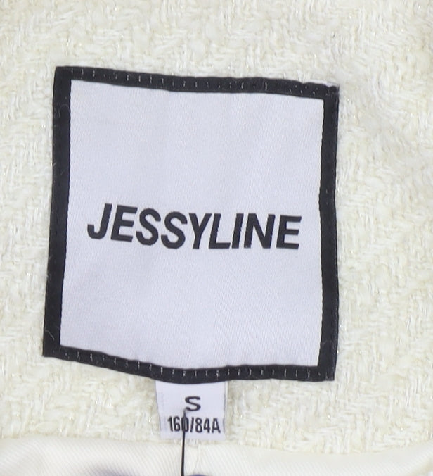 Womens UK Size S JESSYLINE Ivory Basic Jacket
