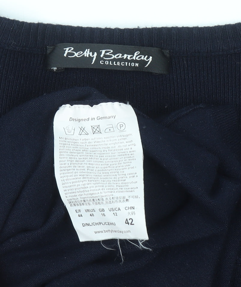 Womens UK Size 16 Betty Barclay Fit & Flare Dress