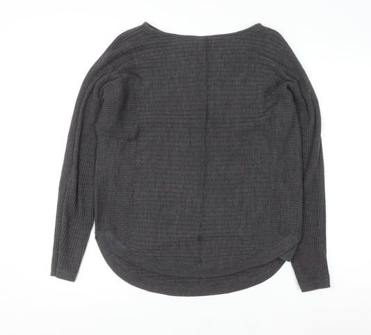 Womens UK Size 12 Principles Grey Pullover Jumper