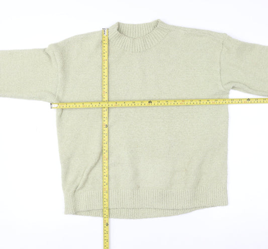 Womens UK Size S Uniqlo Green Pullover Jumper