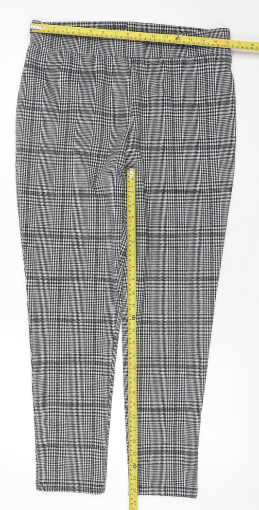 Womens UK Size 14 Studio Regular Fit Business Casual Workwear Grey Trousers