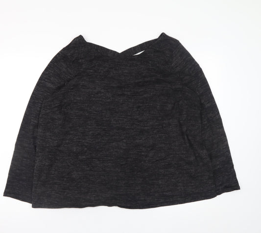 Womens UK Size 20 Dorothy Perkins Black Basic Blouse