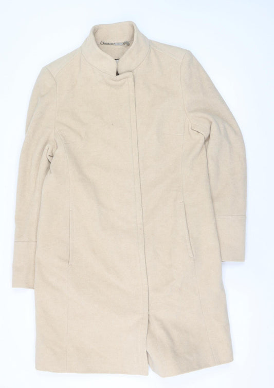 Womens UK Size 14 NEXT Beige Overcoat