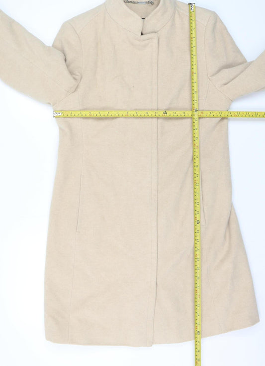 Womens UK Size 14 NEXT Beige Overcoat