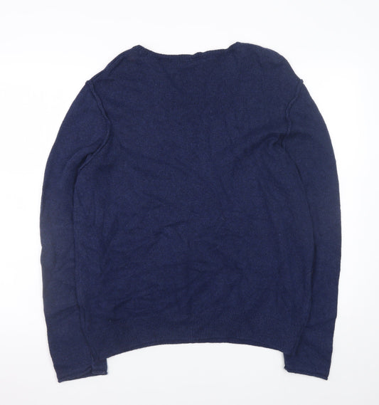 Womens UK Size 16 L.O.G.G. Blue Pullover Jumper
