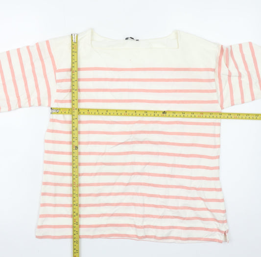Womens UK Size M Jaeger Pink Basic T-Shirt