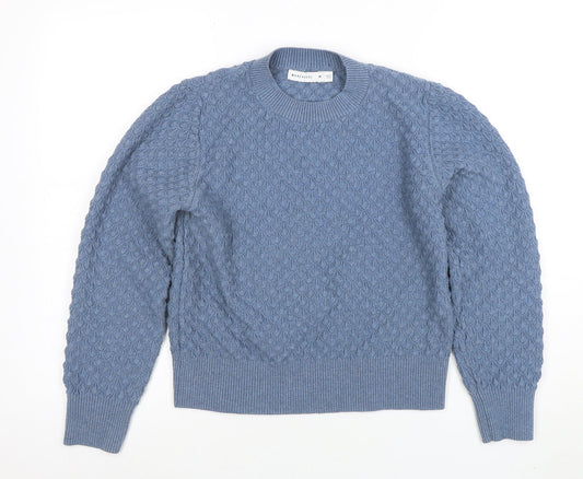 Womens UK Size M Warehouse Blue Pullover Jumper