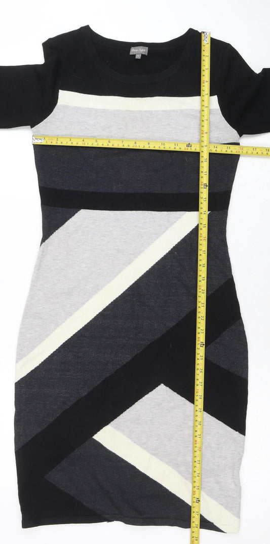 Womens UK Size 12 NEXT Black Pullover Jumper