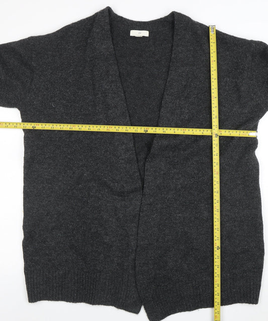 Womens UK Size 12 H&M Grey Cardigan Jumper
