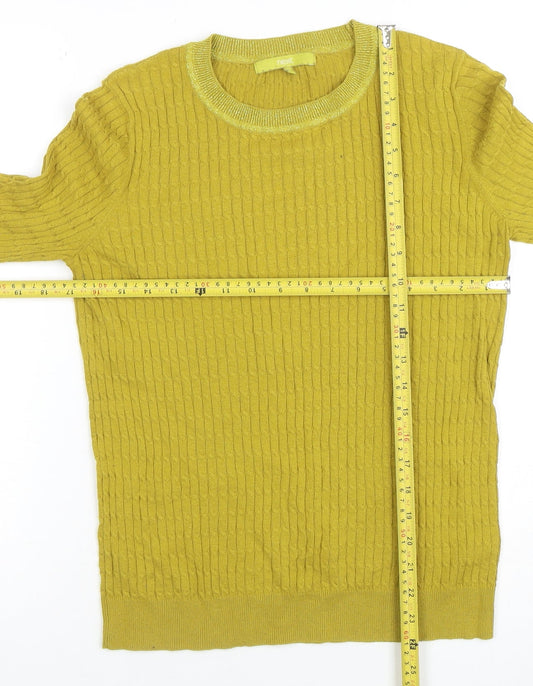 Womens UK Size 12 NEXT Green Pullover Jumper