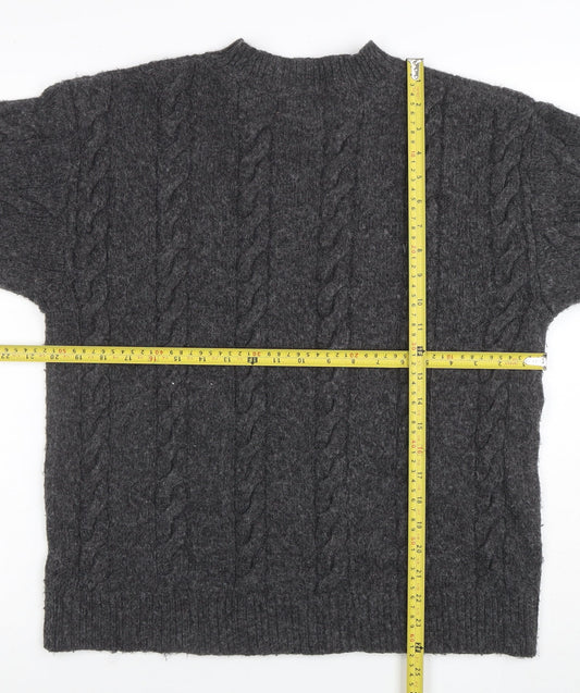 Womens UK Size XS COLLUSION Grey Pullover Jumper