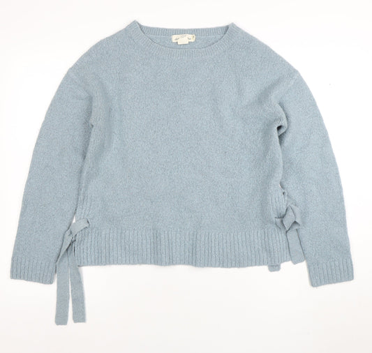 Womens UK Size 8 L.O.G.G. Blue Pullover Jumper