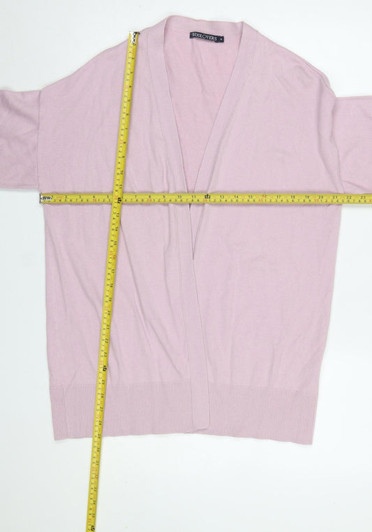 Womens UK Size M Woolovers Pink Cardigan Jumper