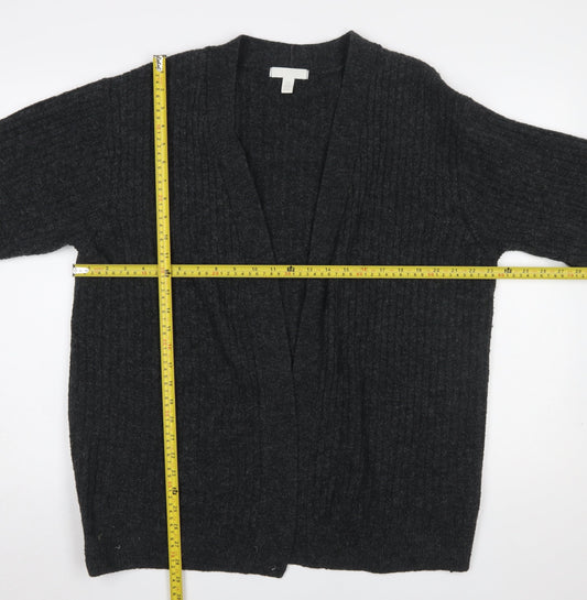 Womens UK Size L H&M Black Cardigan Jumper