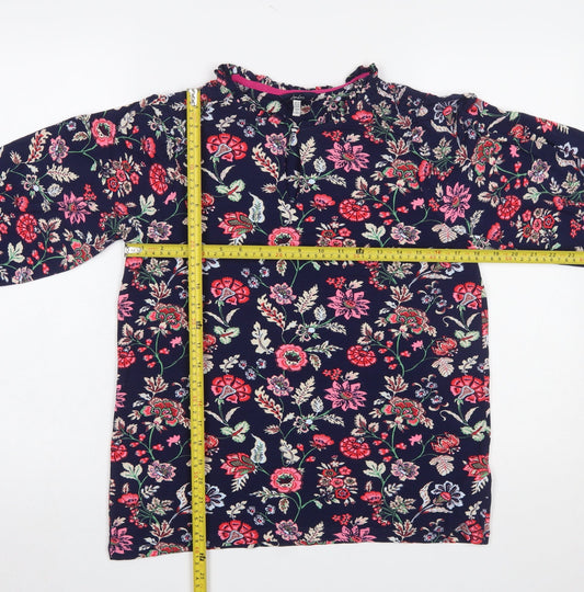 Womens UK Size 12 Joules Multicoloured Tunic Blouse
