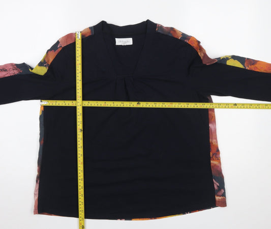 Womens UK Size 12 Thought Multicoloured Tunic Blouse