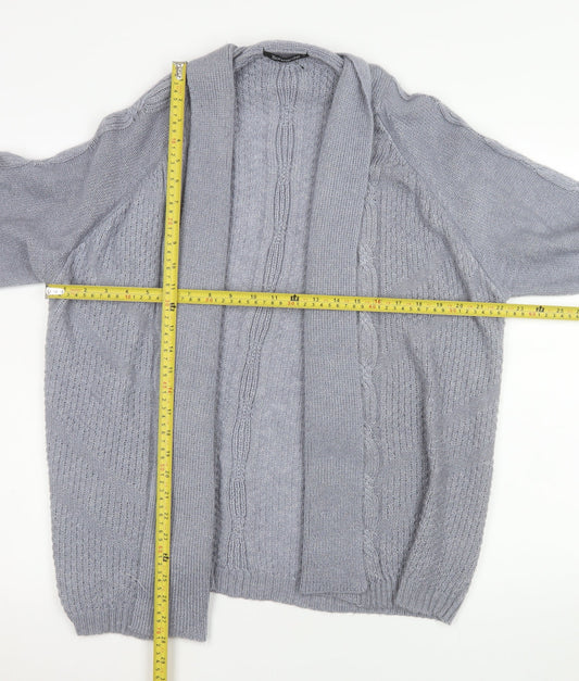 Womens UK Size L Bonmarché Grey Cardigan Jumper