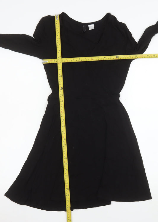 Womens UK Size 6 H&M Wrap Dress