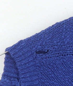 Womens UK Size 8 FatFace Blue Pullover Jumper