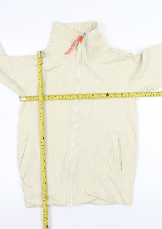 Womens UK Size S OTI Ivory Basic Jacket