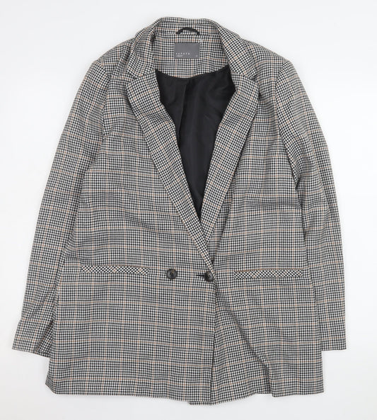 Womens UK Size 12 Papaya Regular Multicoloured Blazer
