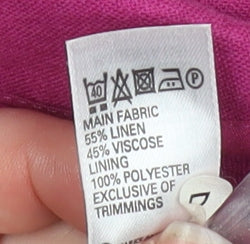 Womens UK Size 16 Marks and Spencer Regular Pink Blazer