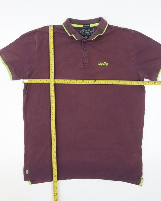 Mens UK Size M Tokyo Laundry 100% Cotton Polo Shirt