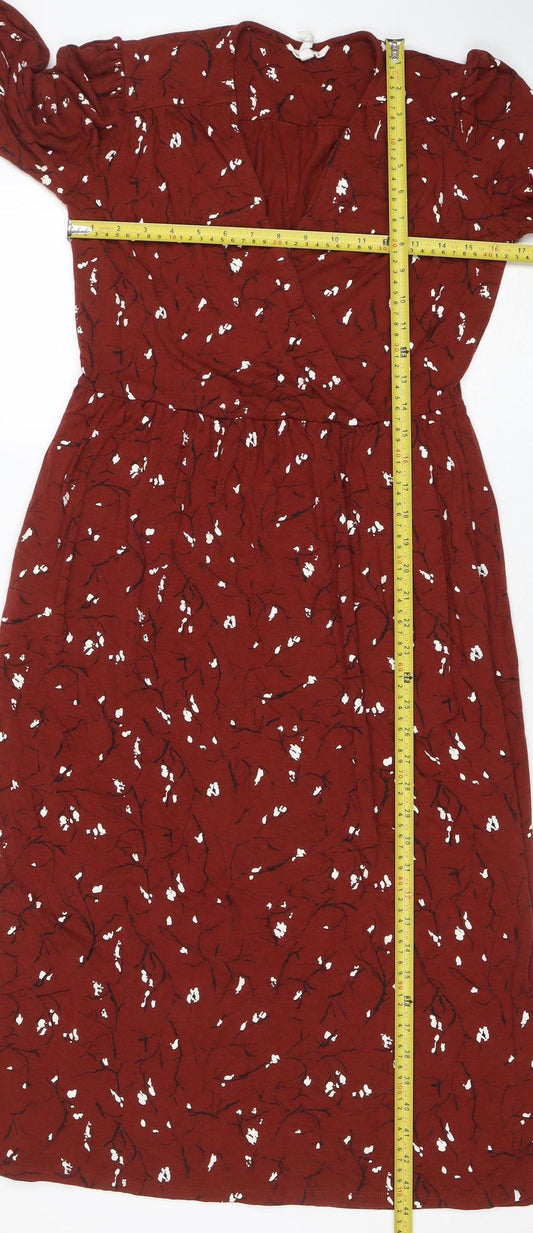 Womens UK Size 10 Thought Fit & Flare Dress
