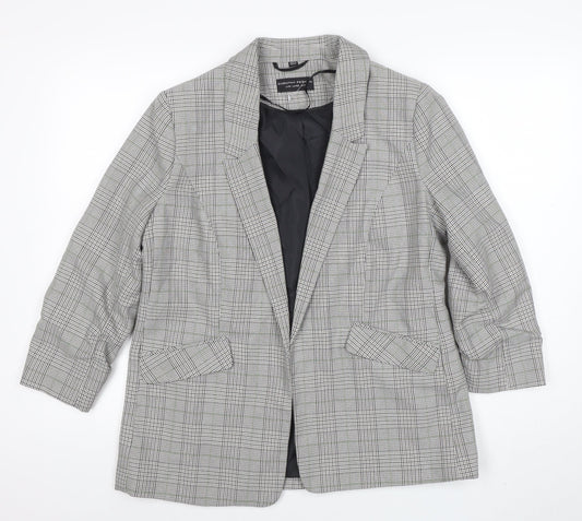 Womens UK Size 14 Dorothy Perkins Regular Grey Blazer