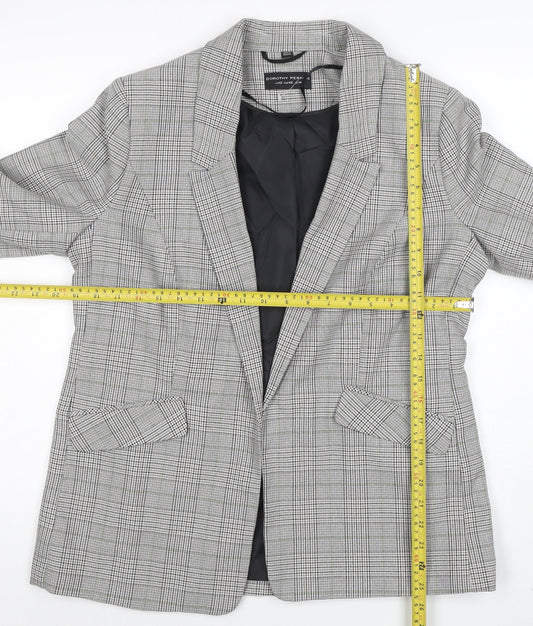 Womens UK Size 14 Dorothy Perkins Regular Grey Blazer