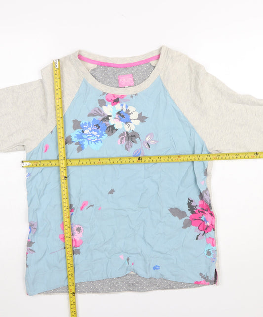 Womens UK Size 14 Joules Blue Pullover Sweatshirt