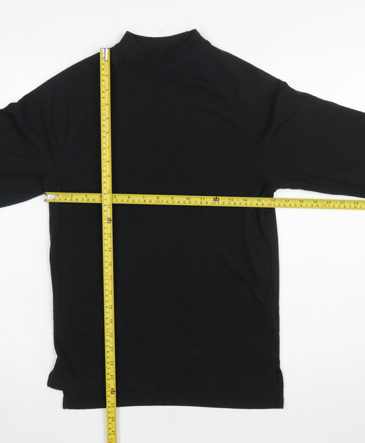 Womens UK Size XS Trespass Black Basic T-Shirt