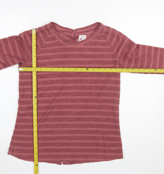 Womens UK Size 12 Mantaray Pink Pullover Sweatshirt