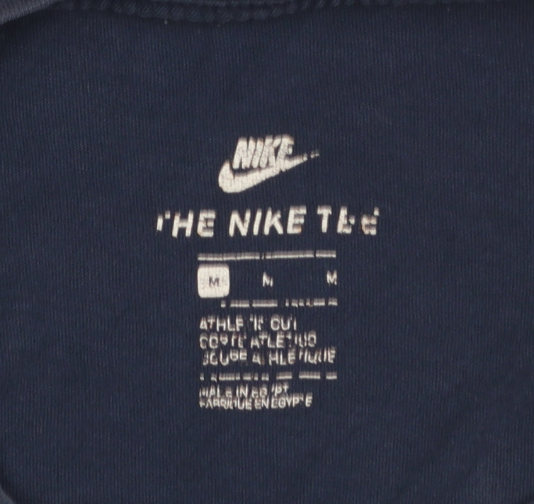 Mens UK Size M Nike Blue T-Shirt